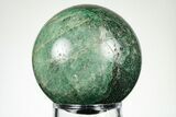 Polished Fuchsite Sphere - Madagascar #196304-1